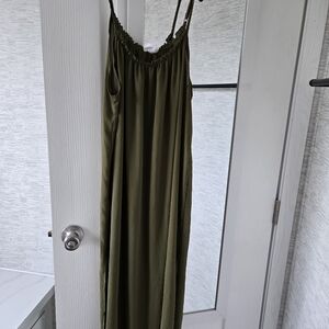 Olive Green Bathing Suit Cover Up